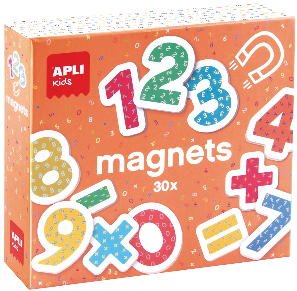 Een "agipa jeu de magnets ""123 cijfers"" 30 magnets " koop je bij NiceSupplies.nl