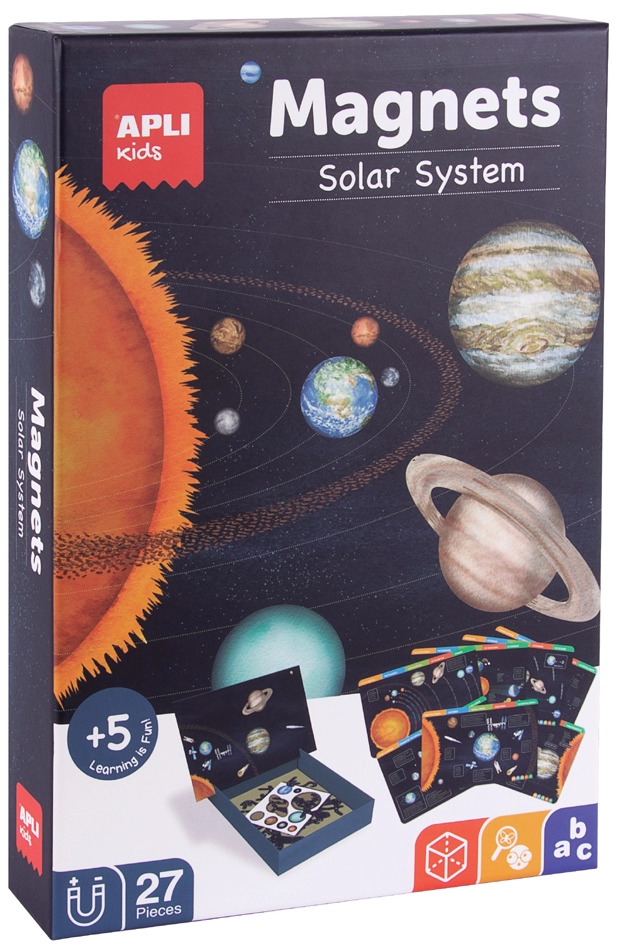 Een "agipa magnetspiel ""sonnensystem"" 27 magnets " koop je bij NiceSupplies.nl