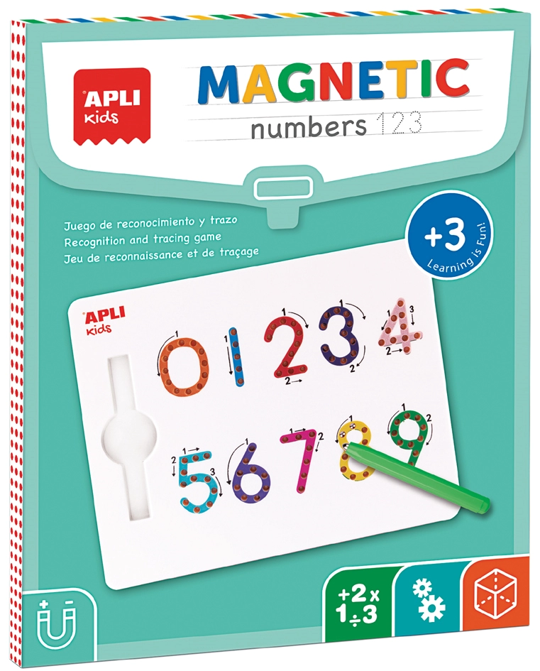 Een "agipa tableau magnétique ""magnets 123 cijfers"" " koop je bij NiceSupplies.nl