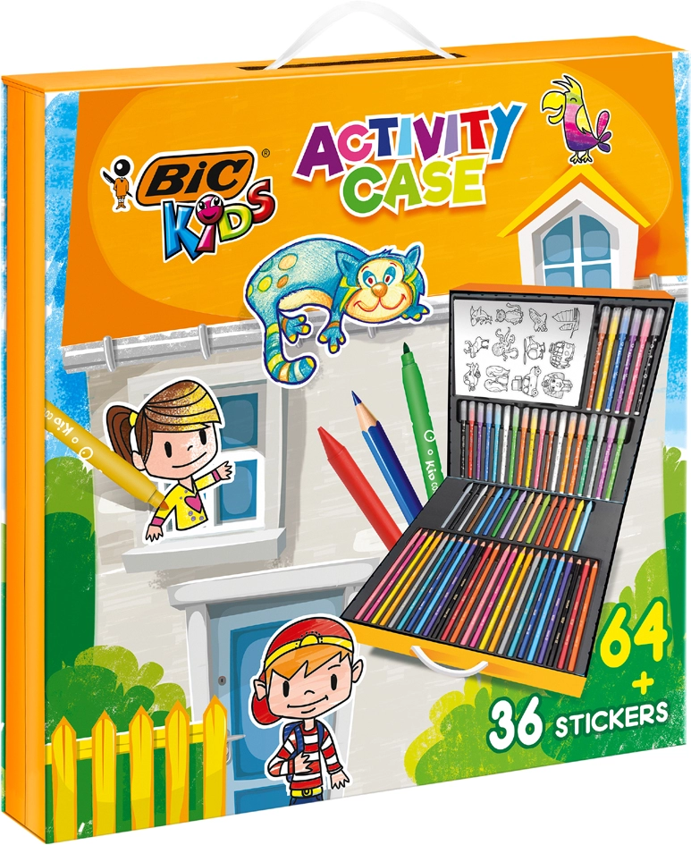 Een "bic kids tekenset ""activity case"" 100-delig " koop je bij NiceSupplies.nl