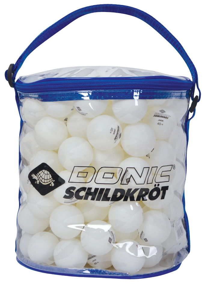 Een "donic schildkrot tafeltennisbal ""jade"" wit " koop je bij NiceSupplies.nl