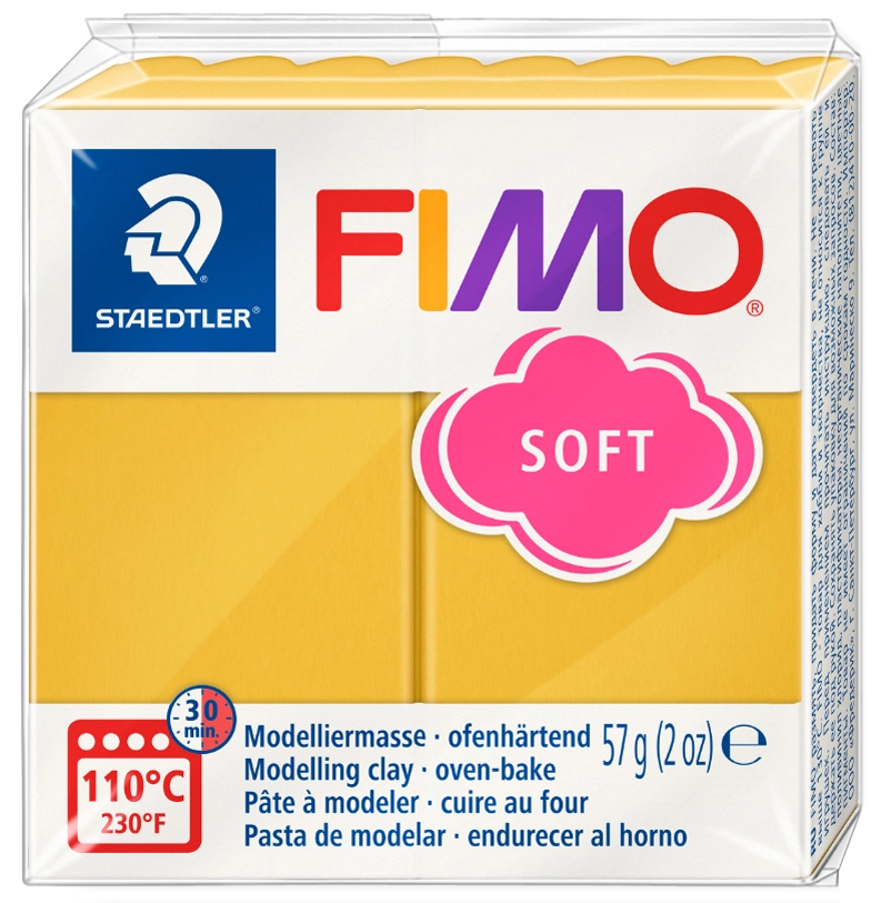 Een "fimo soft boetseerklei ""trend colours"" grapefruit 57 g " koop je bij NiceSupplies.nl