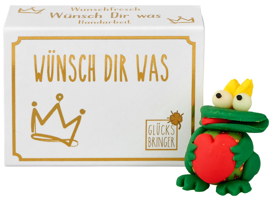 Een "hergo gelukswelten wunschfrosch ""w?nsch dir was"" " koop je bij NiceSupplies.nl