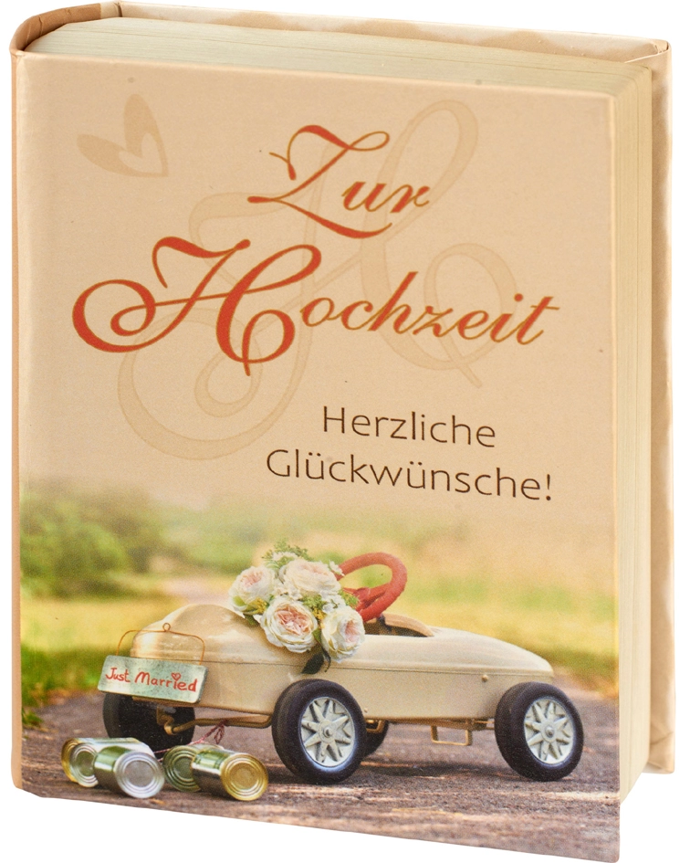 Een "hergo geschenktas ""boek"" -frau munt en herr geluk " koop je bij NiceSupplies.nl