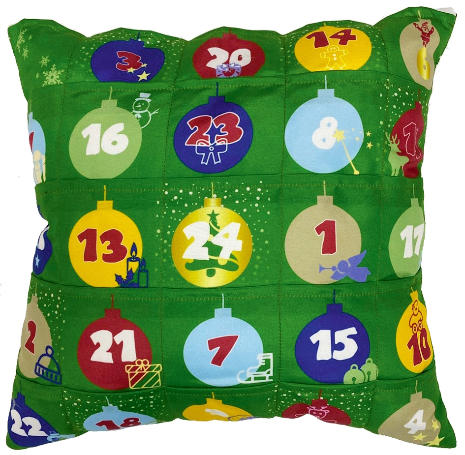 Een "hergo sofahelden adventskalender-kussen ""kinder"" " koop je bij NiceSupplies.nl