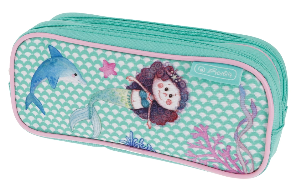 Een "herlitz dubbele-ronde-etui ""mermaid"" " koop je bij NiceSupplies.nl