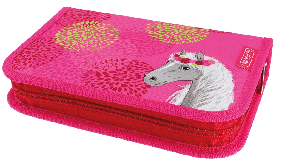 Een "herlitz etui ""bloomy horse"" 31-delig " koop je bij NiceSupplies.nl