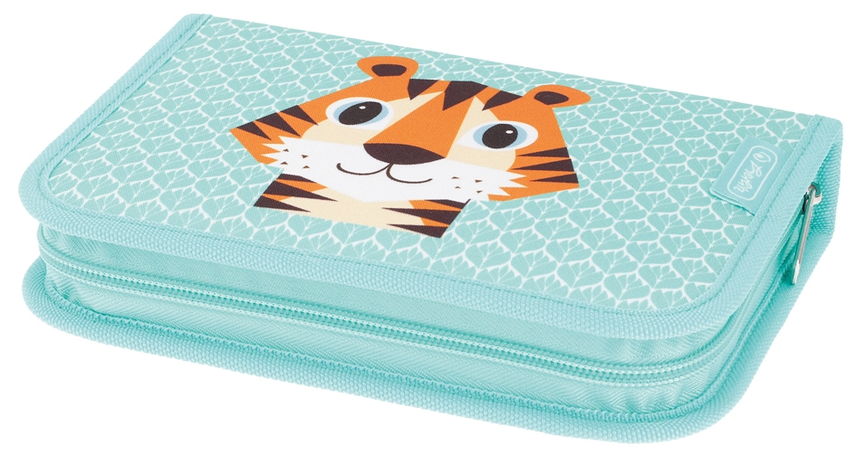 Een "herlitz etui ""cute animals tiger"" 31-delig " koop je bij NiceSupplies.nl