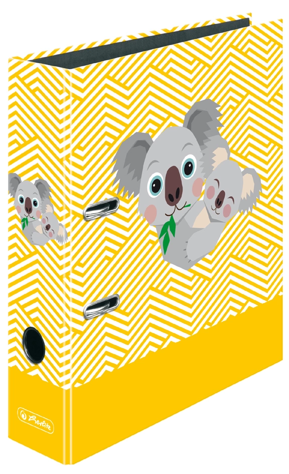 Een "herlitz ordner met motief max.file ""cute animals koala"" din a4 " koop je bij NiceSupplies.nl