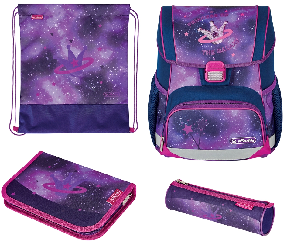 Een "herlitz schooltas loop plus ""galaxy princess"" " koop je bij NiceSupplies.nl