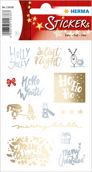 Een "herma kerst-sticker creative ""kerstträume"" " koop je bij NiceSupplies.nl