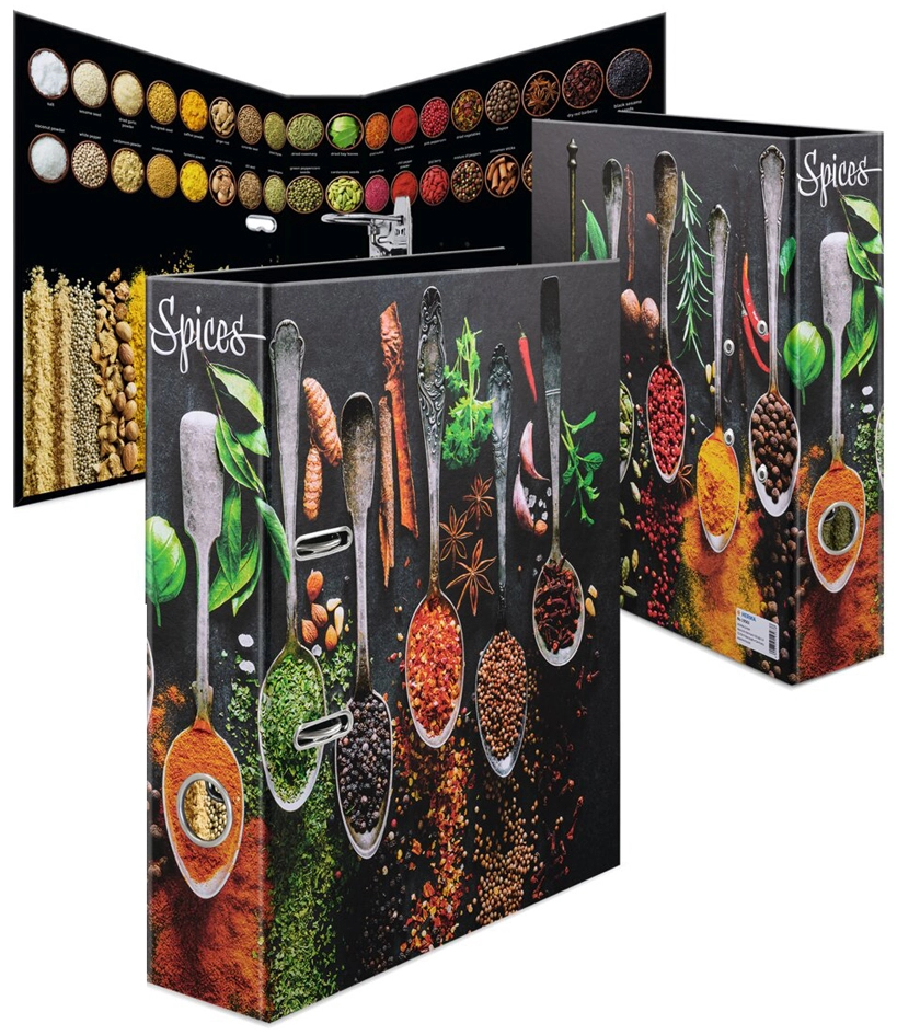 Een "herma ordner met motief flavors ""spices"" din a4 " koop je bij NiceSupplies.nl