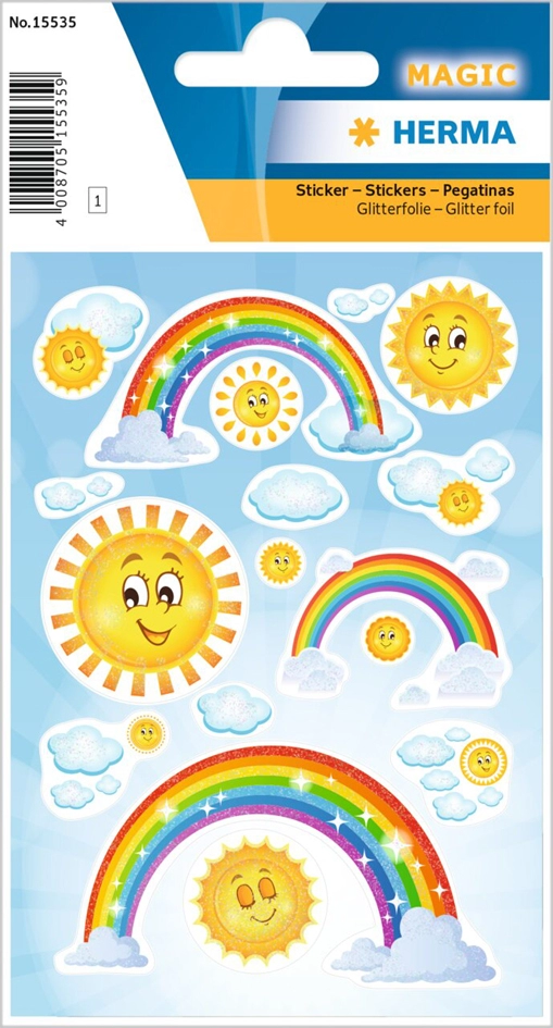 Een "herma sticker magic ""rainbow"" van folie beglimmert " koop je bij NiceSupplies.nl