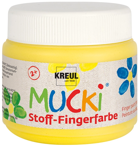 Een "kreul stoff-vingerverf ""mucki"" pink 150 ml " koop je bij NiceSupplies.nl