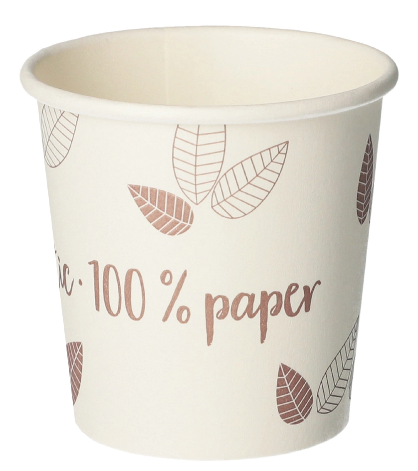 Een "papstar papp-drinkbeker ""pure"" zero 0,18 l beige/taupe " koop je bij NiceSupplies.nl