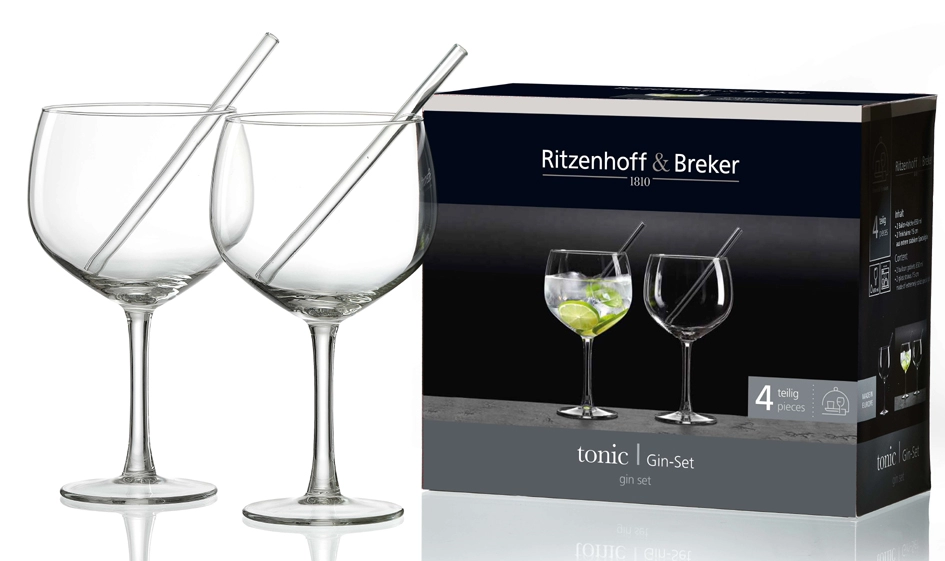 Een "ritzenhoff & breker gin-set ""tonic"" 4-delig " koop je bij NiceSupplies.nl