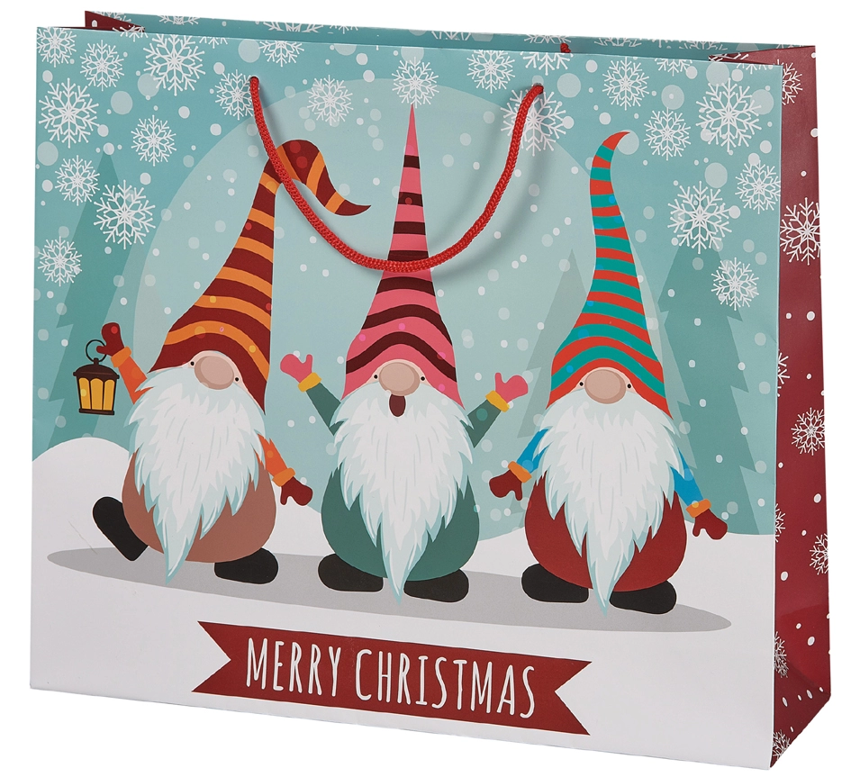 Een "susy card kerst-cadeautas ""wichtel trio"" " koop je bij NiceSupplies.nl