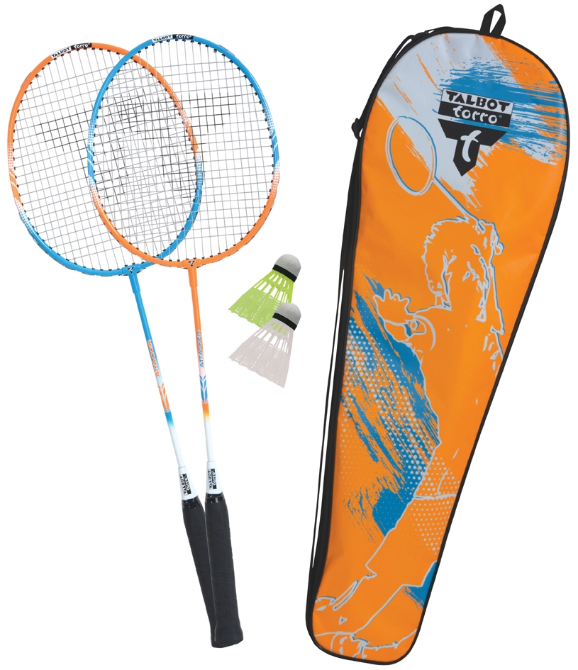 Een "talbot torro badminton-set ""2 attacker"" " koop je bij NiceSupplies.nl