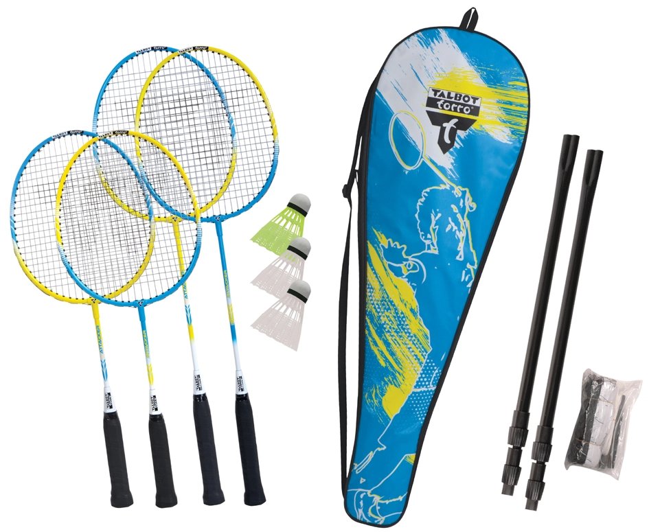 Een "talbot torro badminton-set ""family"" " koop je bij NiceSupplies.nl