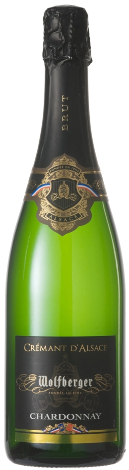 Een "wolfberger crémant d'alsace ""chardonnay"" brut " koop je bij NiceSupplies.nl