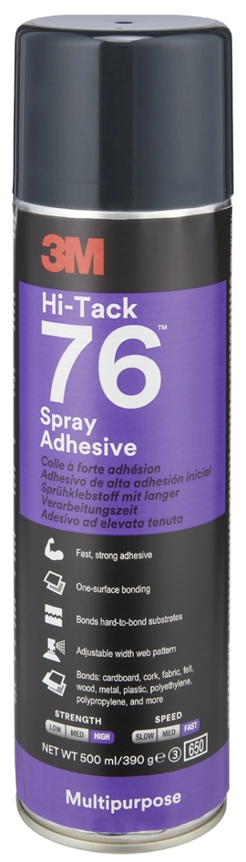 Een 3m spuitlijm hi-tack 76 beige 500 ml koop je bij NiceSupplies.nl