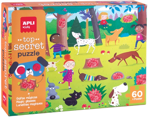 Een "agipa geheimpuzzle ""die hunde"" 60 teile " koop je bij NiceSupplies.nl