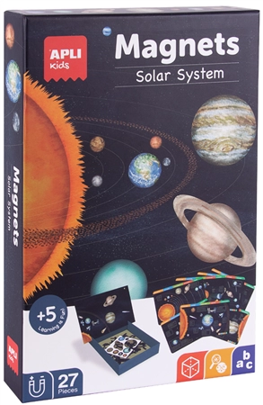 Een "agipa magnetspiel ""sonnensystem"" 27 magnets " koop je bij NiceSupplies.nl