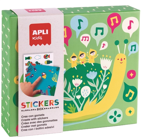 Een "agipa stickerspiel ""liliputaner"" 8 bögen " koop je bij NiceSupplies.nl