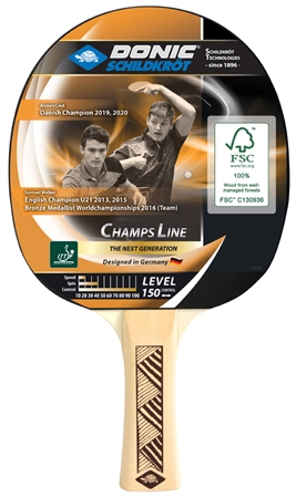 Een "donic schildkrot tafeltennisbadje ""champs line 150 fsc"" " koop je bij NiceSupplies.nl