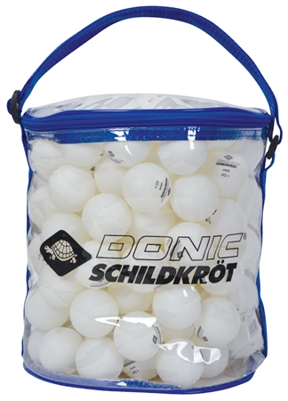 Een "donic schildkrot tafeltennisbal ""jade"" wit " koop je bij NiceSupplies.nl