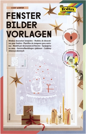 Een "folia fensterbilder-vorlagen ""cosy winter"" -premium " koop je bij NiceSupplies.nl