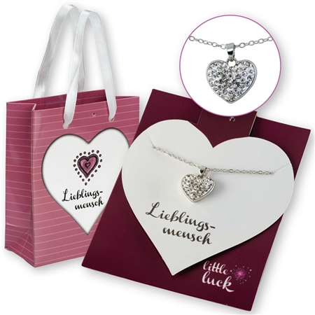 Een "hergo little luck halsketting ""live laugh love"" " koop je bij NiceSupplies.nl