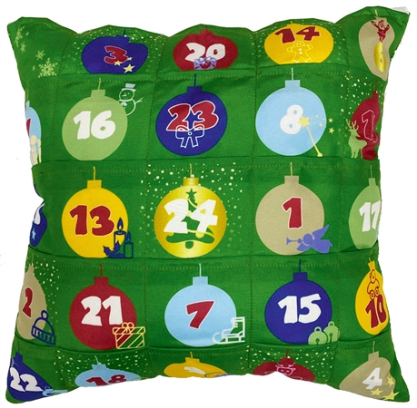 Een "hergo sofahelden adventskalender-kussen ""nostalgie"" " koop je bij NiceSupplies.nl