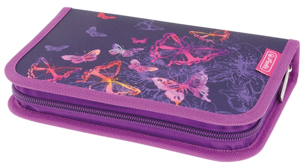 Een "herlitz etui ""butterflies"" 31-delig " koop je bij NiceSupplies.nl