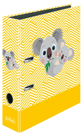 Een "herlitz ordner met motief max.file ""cute animals koala"" din a4 " koop je bij NiceSupplies.nl