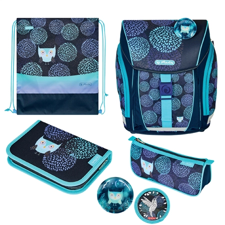 Een "herlitz schooltas filolight plus ""flower owl"" " koop je bij NiceSupplies.nl