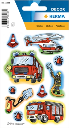 Een "herma sticker decor ""feuerwehr"" " koop je bij NiceSupplies.nl