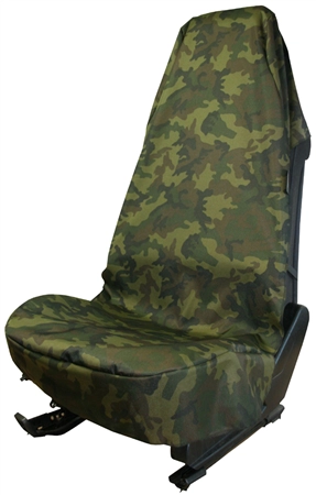 Een "iwh kfz-zitschoner ""camouflage"" olivgroen " koop je bij NiceSupplies.nl