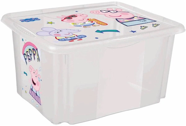 Een "keeeper bewaardoos karolina ""peppa"" 45 liter " koop je bij NiceSupplies.nl