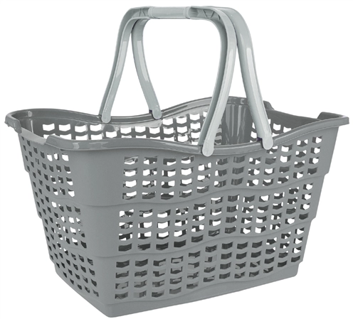 Een "keeeper boodschappenmand ""alma"" pp 15 liter nordic-grey " koop je bij NiceSupplies.nl