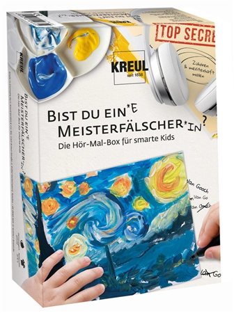 Een "kreul kreativ-set ""meisterfälscher box sternennacht"" " koop je bij NiceSupplies.nl