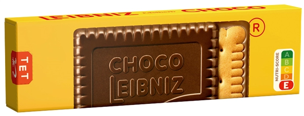 Een "leibniz choco-butterkeks ""choco edelherb"" 125 g " koop je bij NiceSupplies.nl