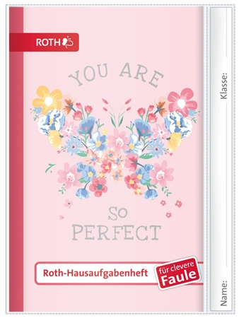 Een "roth huishoudboekje teens voor clevere faule ""perfect girl""" koop je bij NiceSupplies.nl