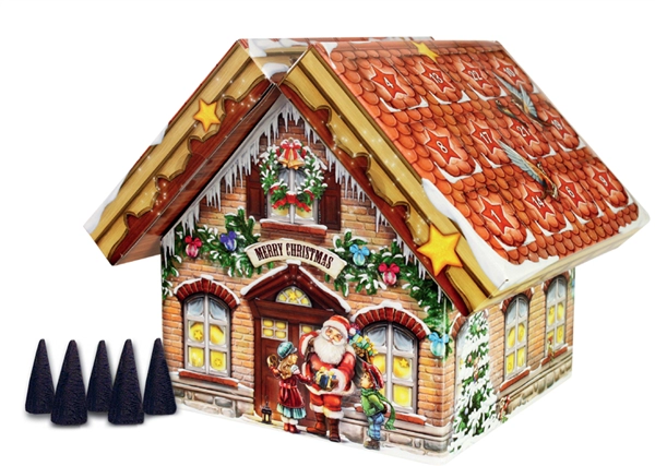 Een "roth räucherkaarsen-adventskalender ""räucherhaus"" " koop je bij NiceSupplies.nl