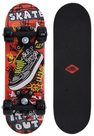 Een "schildkrot mini skateboard 17"" skate it out " koop je bij NiceSupplies.nl