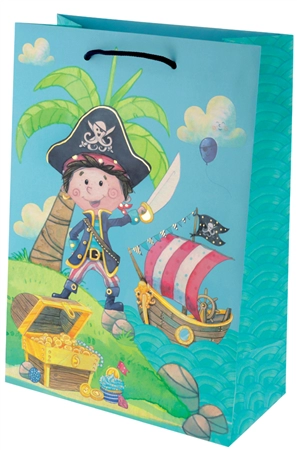 Een "susy card cadeautas ""little pirate"" " koop je bij NiceSupplies.nl