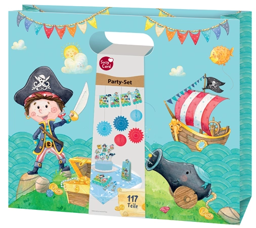 Een "susy card party-set ""little pirate"" 117-delig " koop je bij NiceSupplies.nl