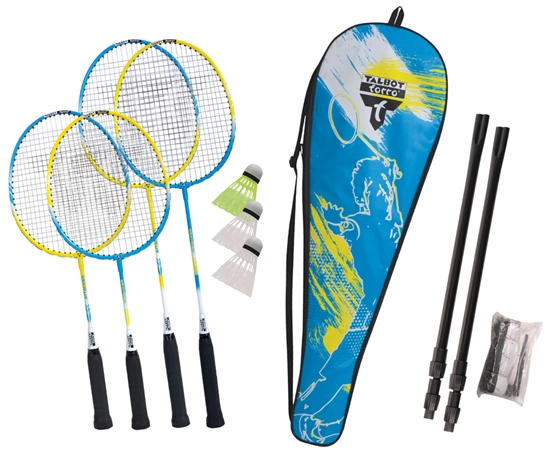 Een "talbot torro badminton-set ""family"" " koop je bij NiceSupplies.nl