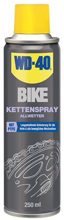 Een "wd-40 bike kettenspray ""allwetter"" 250 ml " koop je bij NiceSupplies.nl