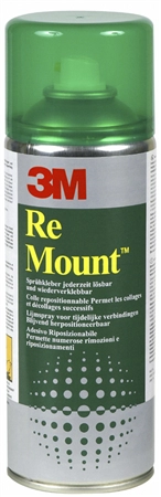 Een 3m scotch colle spray re mount 400 ml koop je bij NiceSupplies.nl